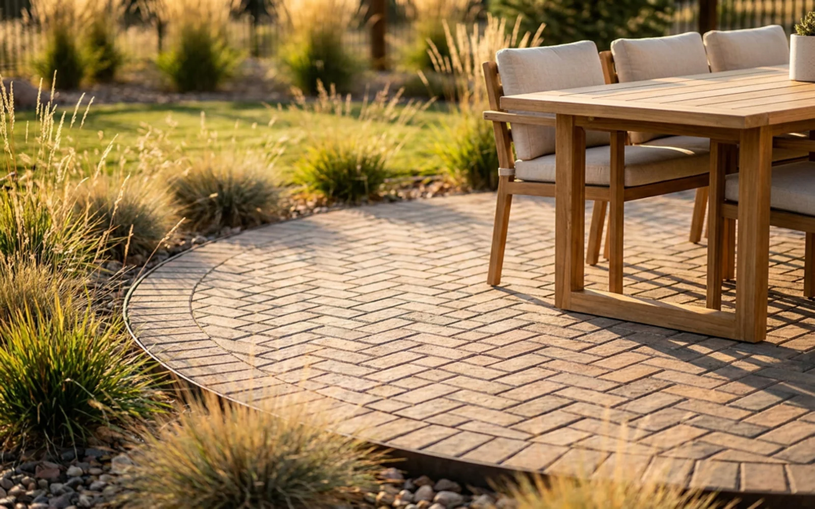 Paver patio project Castle Rock