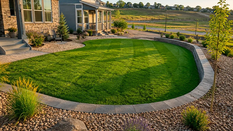 Artificial turf installation