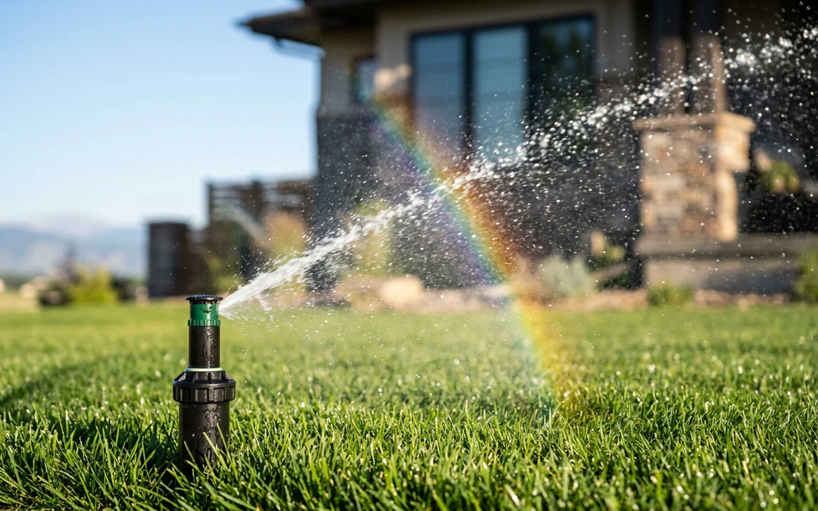 Irrigation system installation