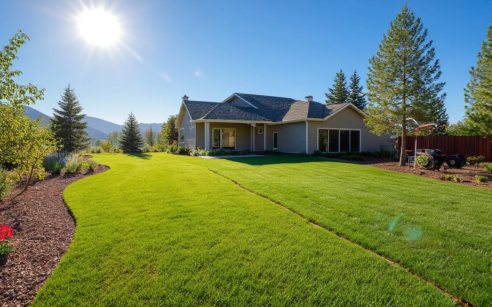 Sod installation