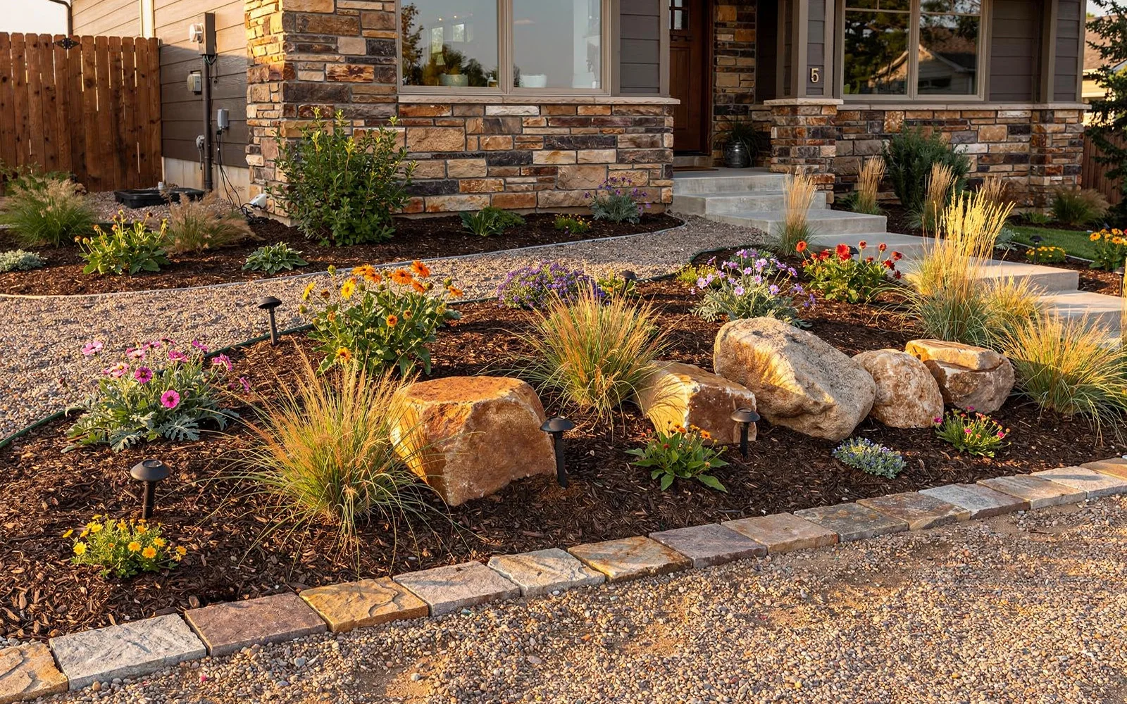 Xeriscape detail